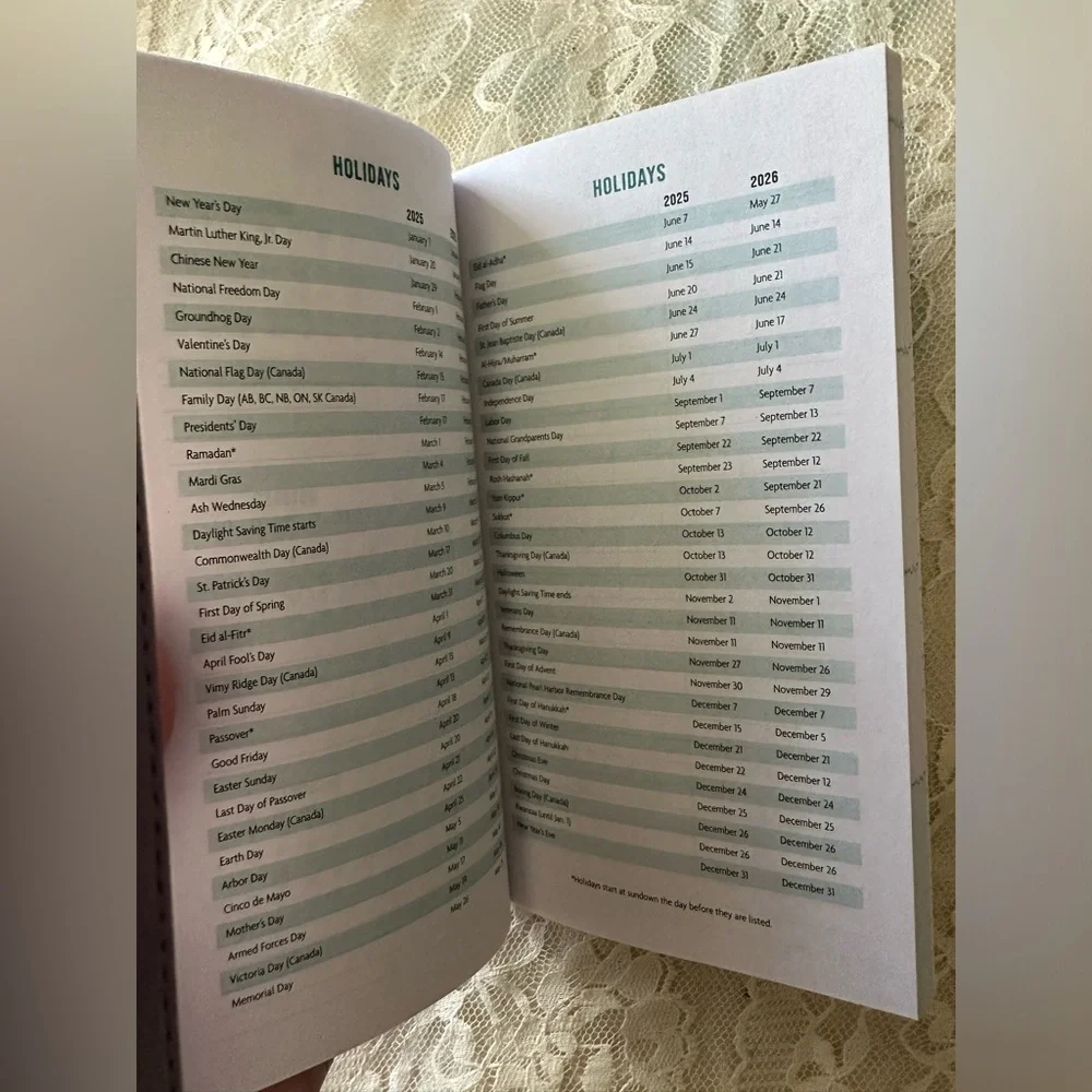 2025 Weekly Pocket Planner Appointment Book (6 1/2 x 4 ) Pay Bills reminder